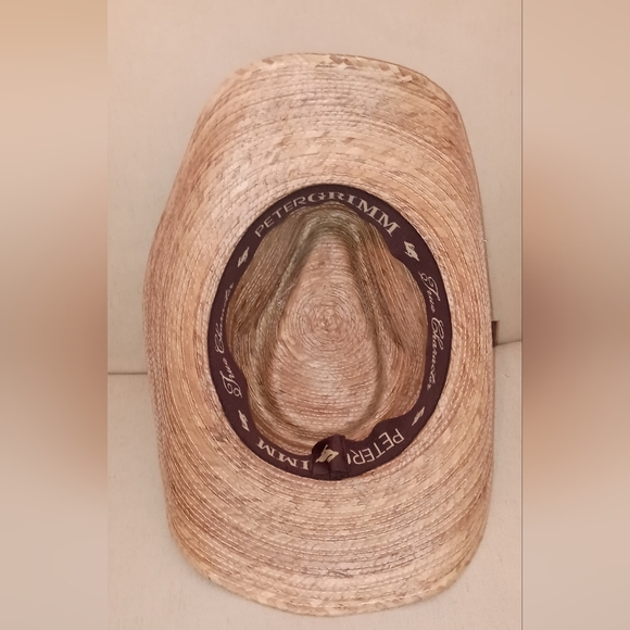 Peter Grimm Drifters Beige Tan cowboy Hat - Picture 5 of 12
